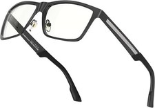 ANYLUV Blue Light Blocking Glasses Men Computer Gaming Metal frame