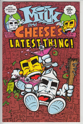 Milk & Cheese #7 (1991) FN/VF Slave Labor Graphics bag/board BUY 3, GET 1 FREE