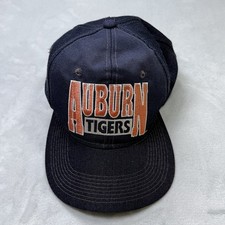 Vintage Auburn Tigers Snapback Hat DPM Made Korea Green Under Brim 80s 90s