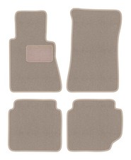 Velours-Fußmatten für Mercedes W123 1975-1986 Limousine/Kombi 4tlg Beige LUX Velours-Fußmatten für Mercedes W123 1975-1986 Limousine/Kombi 4tlg Beige LUX