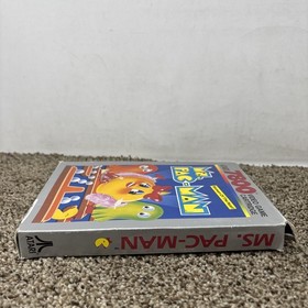 Ms. Pac-Man Atari 7800 Complete In Box CIB Vintage Gaming TESTED AND WORKING!
