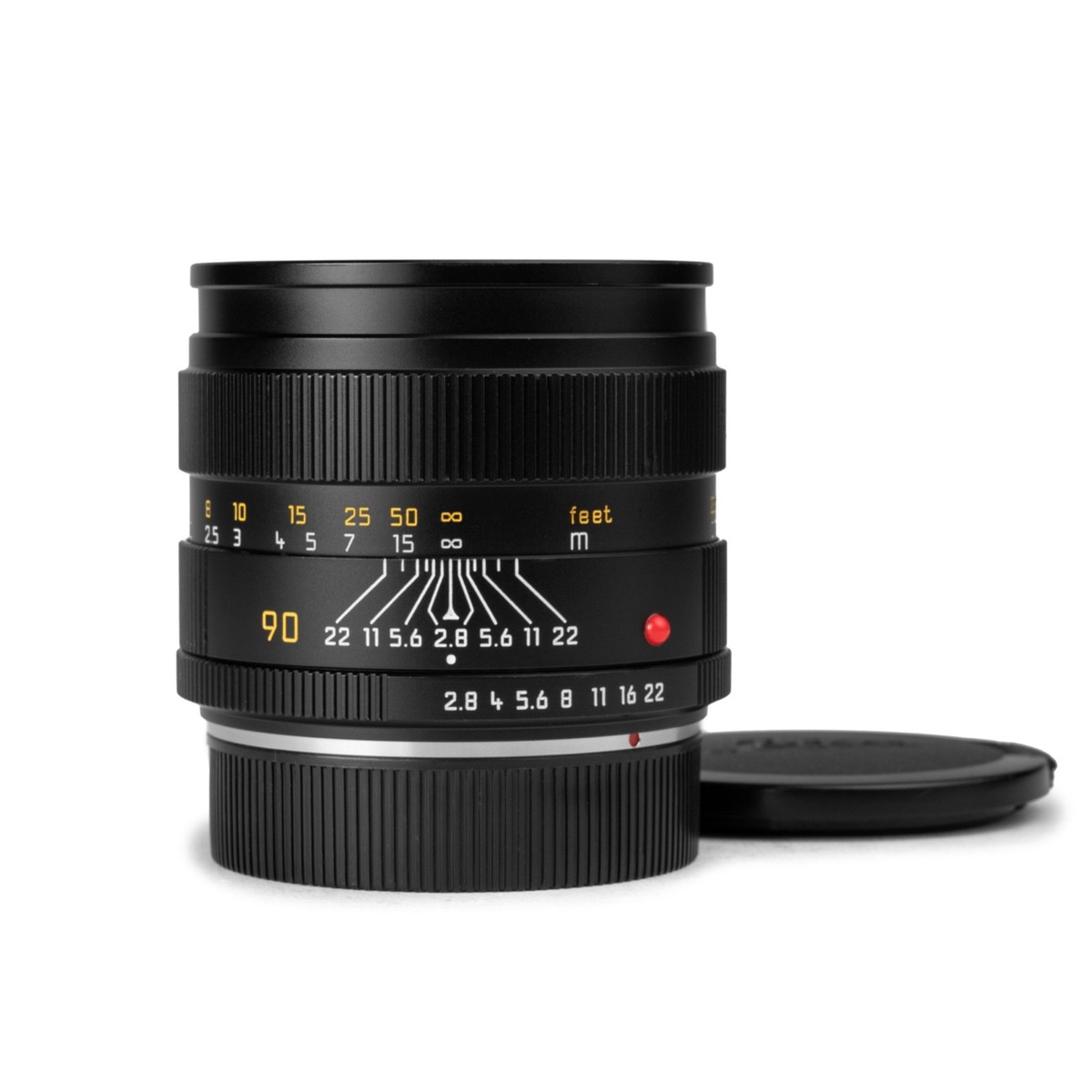 90 Mm Leica Elmarit R 90mm F2 Leica Elmarit-R E55 V2 Boxed #874