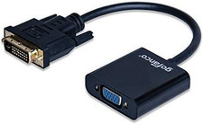 Active DVI-D to VGA Adapter   Male to Female 24 1 Pin Video Converter
