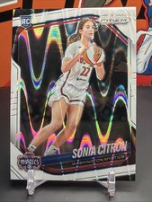 Sonia Citron RC '25 Panini Prizm White Seismic Parallel #122 Washington Mystics