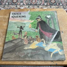 Fates Warning - Night On Brocken LP Vinyl Record 1984 Metal Blade 1st Press USA