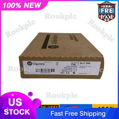 New Factory Sealed AB 1746-ITV16 /C SLC 500 16 point Input Module 1746ITV16