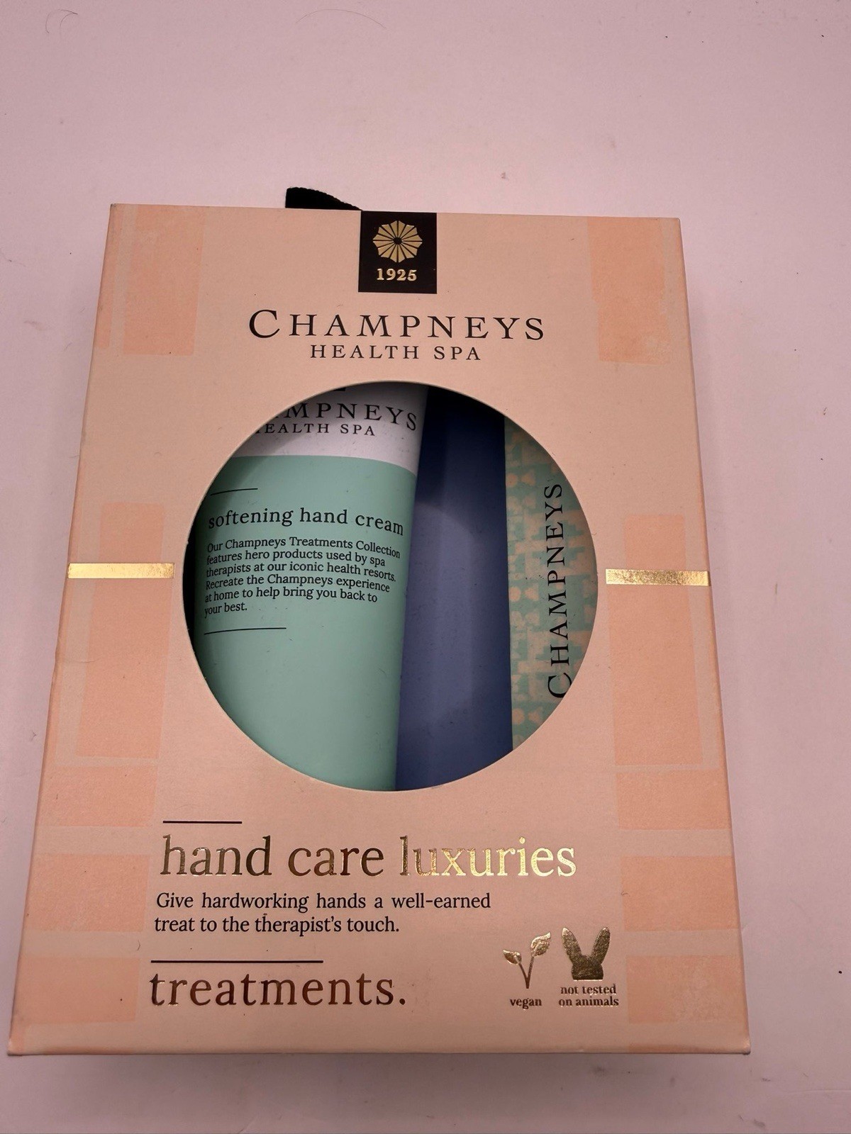 Champneys Health Spa Hand Care Luxuries Hand Cream 75ml Nail File Treatments