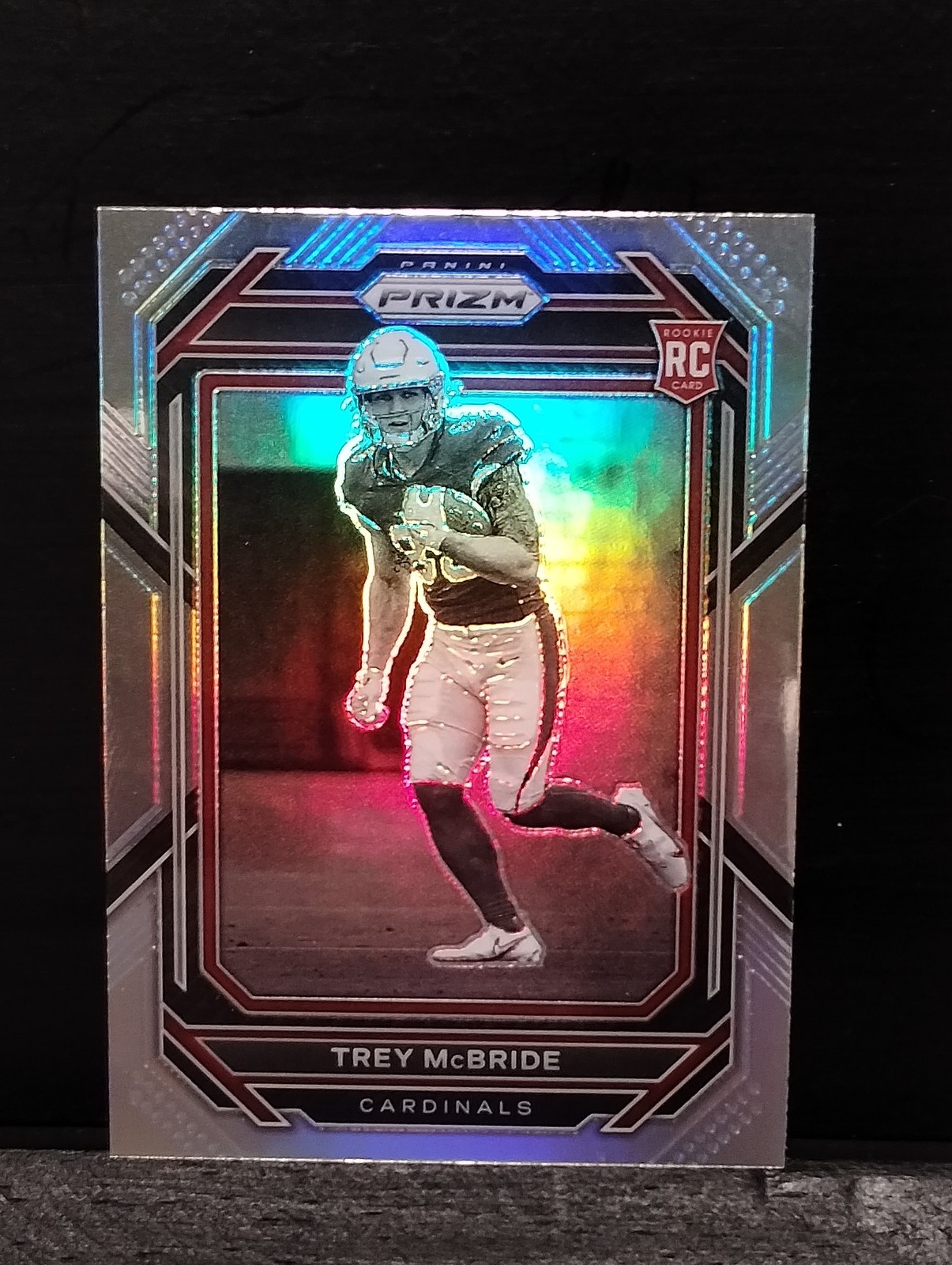 2022 Panini Prizm Variation Trey McBride #327 Silver Prizm + 1 Free Silver Foil 