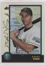 1998 Bowman Chrome International Refractor Randy Winn #316 3y4