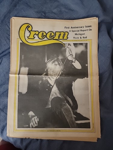 Creem Magazine Vol.2 #10 1st Anniversary Michigan Rock n Roll SRC - 第 1/2 張圖片