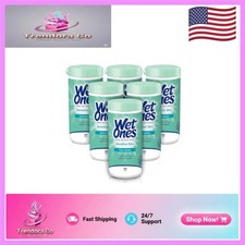 240 Count Fragrance-Free Hand and Face Wipes, Hypoallergenic for Sensitive Skin