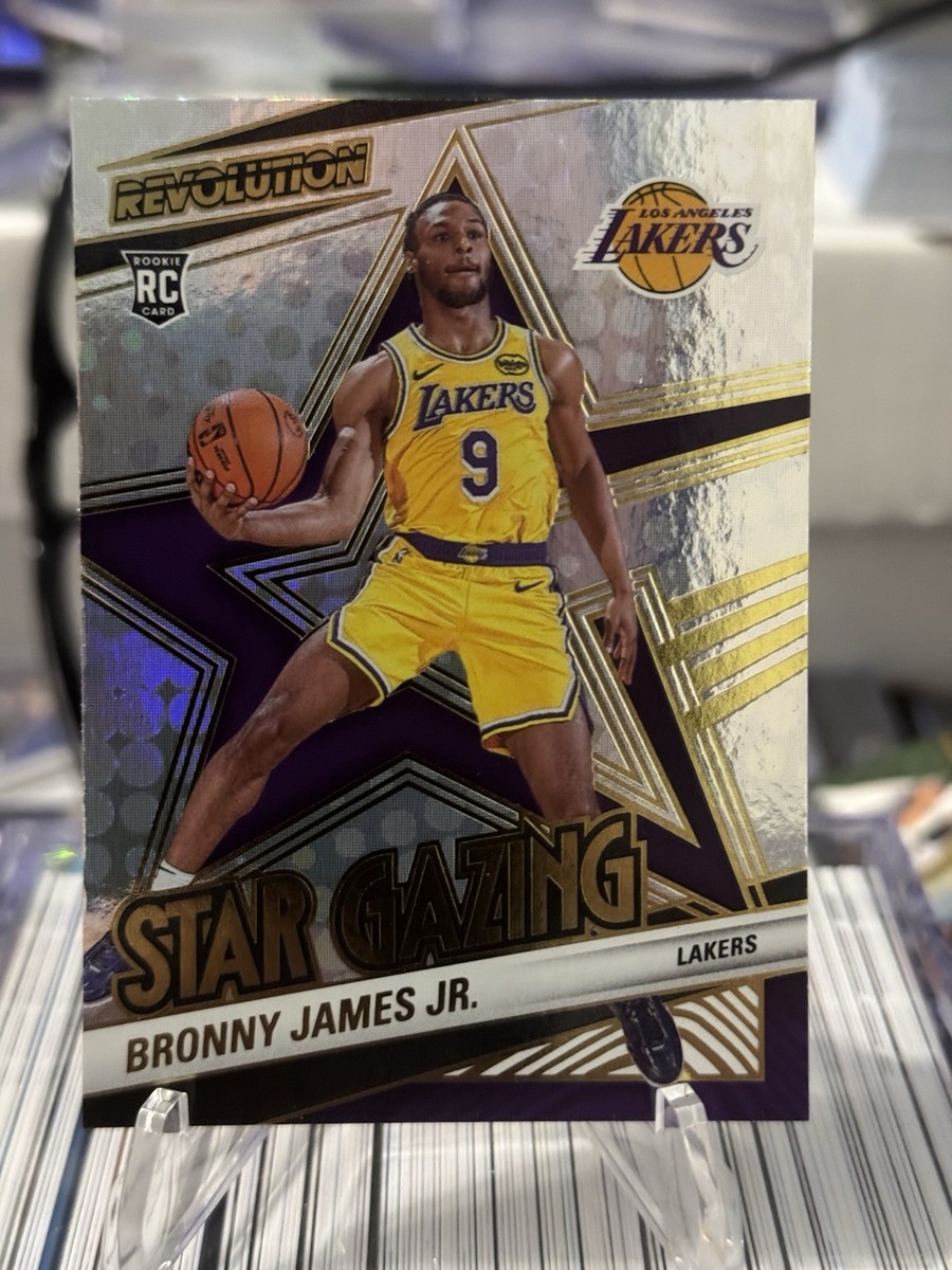 2024-25 Panini Revolution #14 Bronny James Star Gazing RC | eBay
