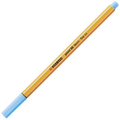 STABILO Fineliner point 88, neonblau 5 bis 60 Stk SPARE 66%