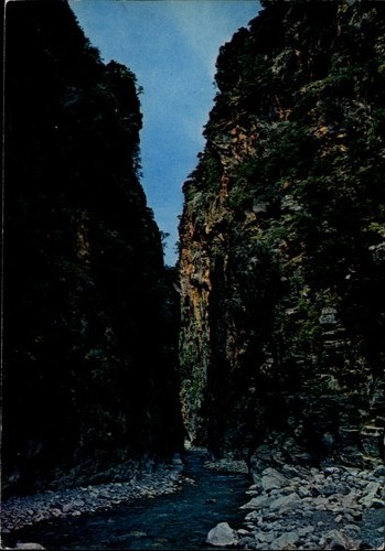 X150 Samaria Gorge Crete Greece vintage postcard x150 | eBay