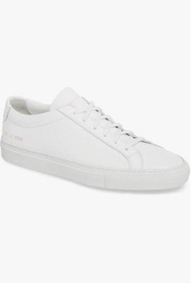 Common Projects Retro Low Special Edition Women s White/Green Low Top Lace-Up