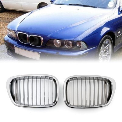KÜHLERGRILL EINZELNE ZEILE NIEREN GRILL FÜR BMW 5ER E39 95-03 Chrom 51132497261