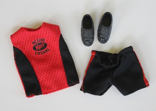 1999 Ken Stylin Looks Fashion Pack Active Casual Shirt Barbie Outfit COMPLETE