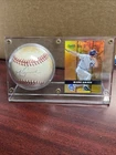 Mark Grace Single Signed Baseball Autographed  Cubs NO COA** With Baseball Card