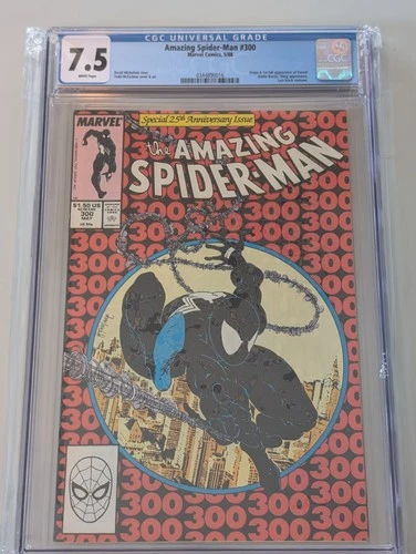 Amazing Spider-Man #300 CGC 7.5 Todd McFarlane First Venom