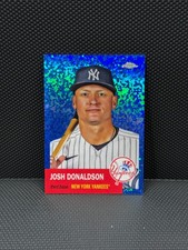 2022 Topps Chrome Platinum Josh Donaldson /199 Blue Mini-Diamond #96 Yankees