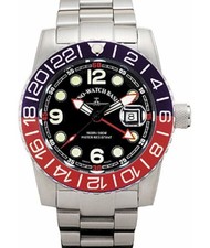 Zeno-Watch - Orologio da polso - Uomo - Airplane Diver 6349Q-GMT-a1-47M