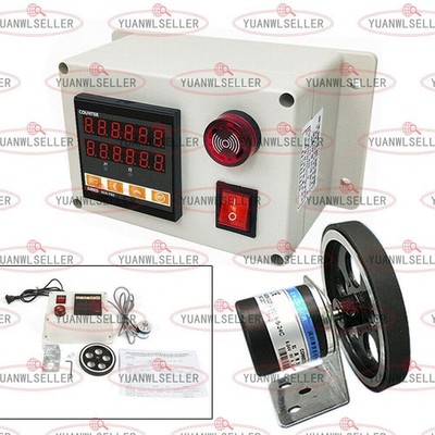 100ppr Meter Counter Rotary Encoder Wheel Roll Digital Electronic Length Measure
