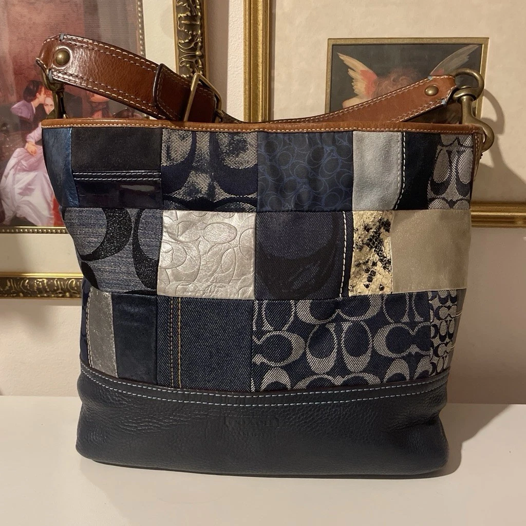 Coach Patchwork Hobo Bag Exterior Bags & Handbags for Women for