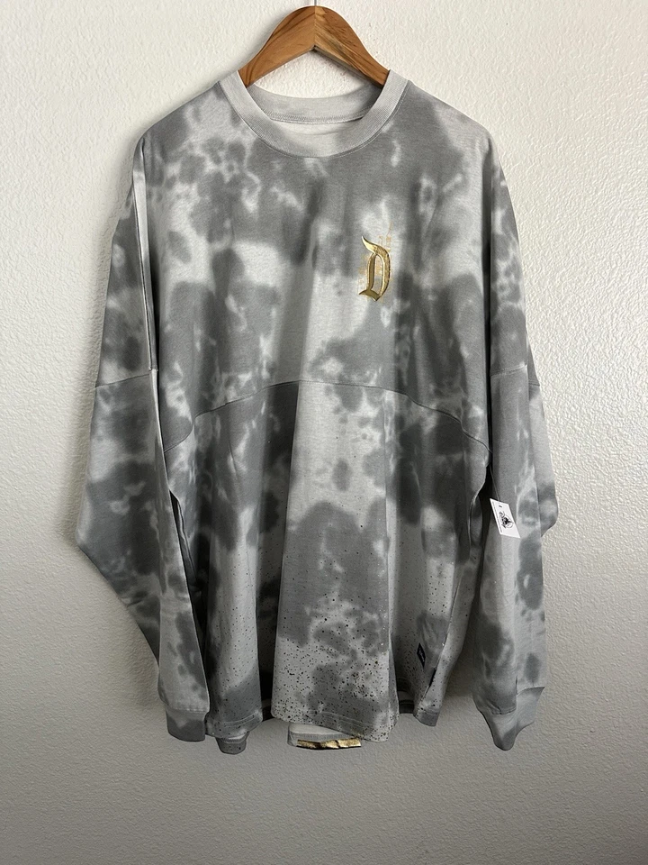 Camiseta deportiva para mujer talla 2XL Castle Spirit dorada brillo Disney Parks Disneyland Resort Foto 4 de 4