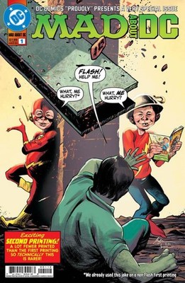 MAD ABOUT DC #1 (ONE SHOT) Second Printing (Limit 2 Per Cover) (rel:06/03)~