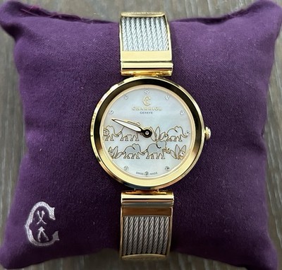 **BEST CONDITION & PRICE!!** Charriol Forever Elephant M.O.P. Watch FE32.104.033