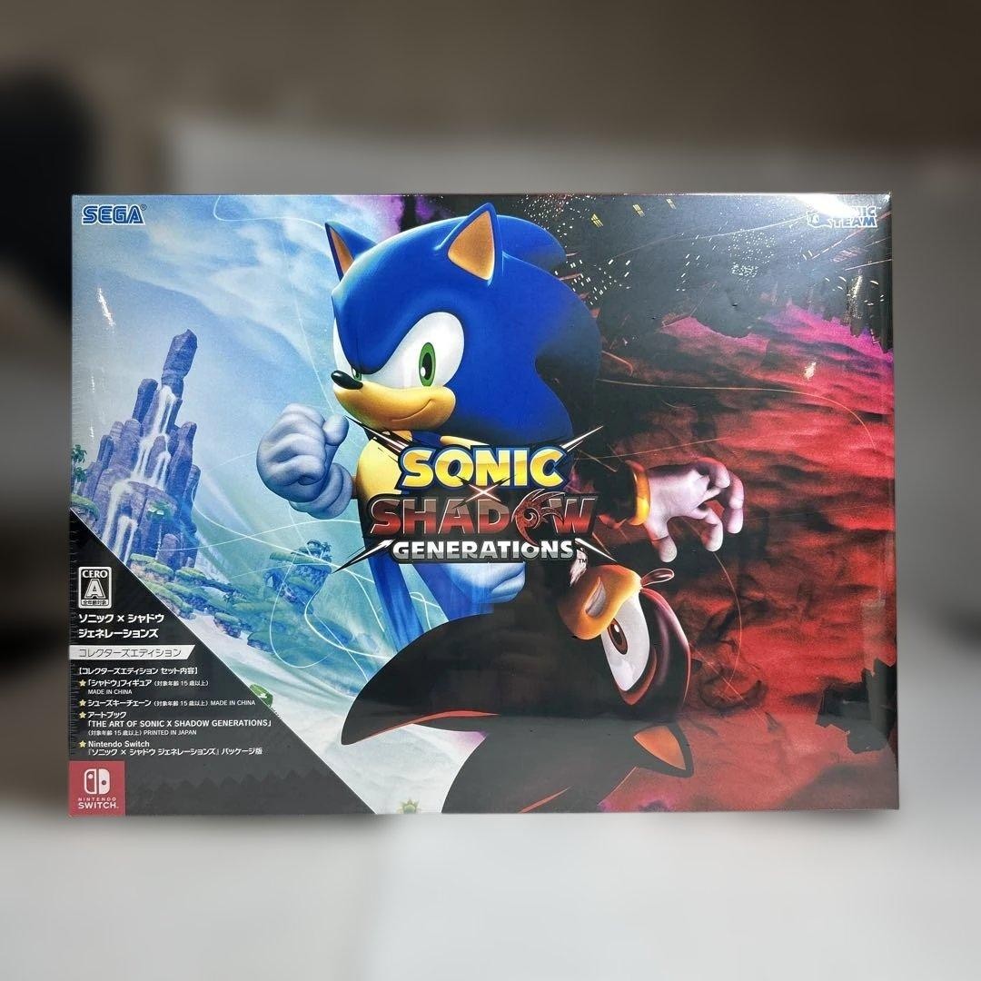 Sonic X Shadow Generations Collector's Edition SEGA Switch Version