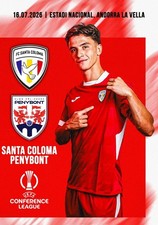 SANTA COLOMA Andorra v PENYBONT Wales 16 July 2026 ECL FAN edition