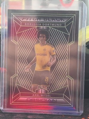2019-20 Panini Obsidian - Pitch Black Axel Witsel #PB-1 Electric Etch Green /25