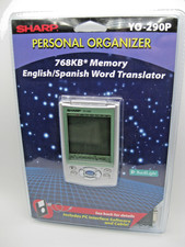 Vintage Sharp Personal Organizer YO-290P New Sealed English Spanish 768KB Memory