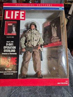 2001 GI JOE 12'' LIFE: D-DAY OPERATION OVERLORD - New In Box