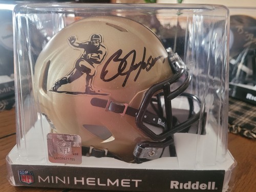 Rare Bo Jackson Heisman trophy Signed Autograph Mini Helmet Bo Coa holo Raiders - Picture 4 of 6