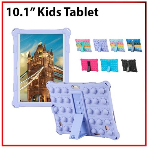 10.1" Kids Tablet 1+16GB Education Tool Quad Core Bluetooth Wi-Fi Android Tablet - Picture 1 of 30
