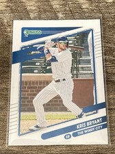 2021 Donruss SP Variation ( The Windy City ) Kris Bryant #161 Cubs
