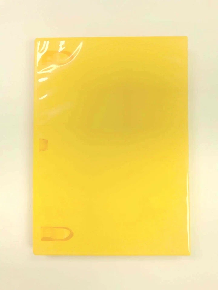 Sales! NEW 10 PCS YELLOW 14mm Single DVD Case with Sleeve, Free Shipping - Image 2 of 3