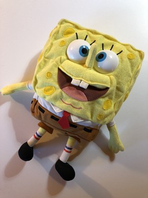 Spongebob Squarepants 2000 Talking Babbling Plush Stuffed ...
