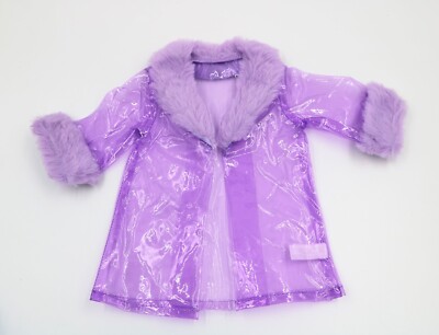 American Girl a sheer coat for 18'' doll February Amazing Amethyst Outfit