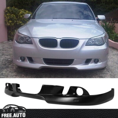 Fits 04-07 BMW E60 5-Series Front Bumper Lip Spoiler AC Style - PU