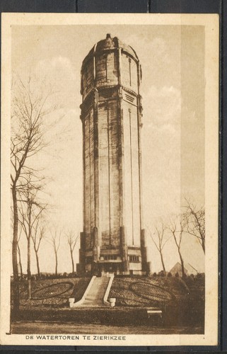 TREINBLOKST: BURGH-STEENBERGEN 5.VIII.30 (Watertoren, Zierikzee) KNOCKE Ro677 - Imagen 2 de 2