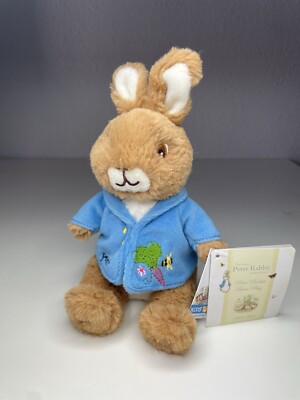 Peter Rabbit Plush Kids Preferred 7  Beatrix Potter 2007 Stuffed Animal NWT