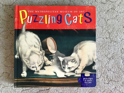 Katzen-Puzzle-Buch  Puzzling Cats , The Metropolitan Museum New York, 8 Puzzle