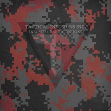 Kydex Infused Digital Matte Red Approx 11 7/8" x 7 7/8" 1 Sheet