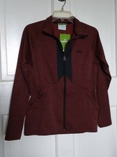 New Kathmandu Red Expedite Full Zip Women's Jacket Size 8 Retail Price $114