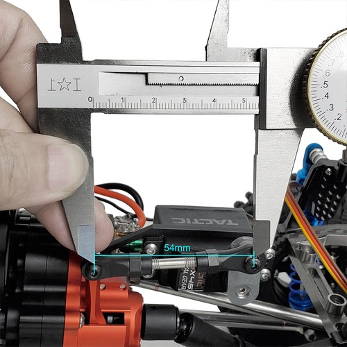 1PC Cutoff Gearbox Transmission Case Servo Mount For Axial SCX10 1/10 RC Crawler - Picture 10 of 12