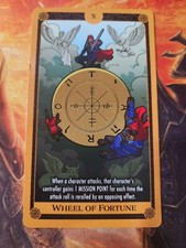 Marvel Heroclix X of Swords Tarot Card TA010 Wheel of Fortune New