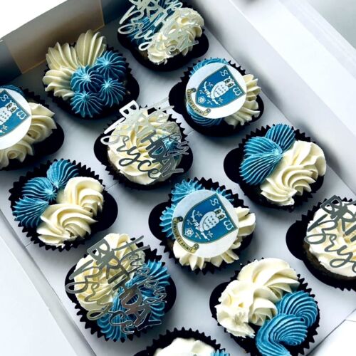 ANY FOOTBALL TEAM LOGO - EDIBLE CAKE / CUPCAKE TOPPERS FC CLUB BADGE WAFER ICING - Picture 5 of 27
